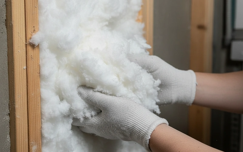 aislamiento con lana mineral blanca virgen en madrid